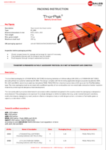 Packing Instruction-Battery-Small-Steel