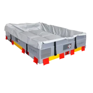 ThorPak Batterie 01 offen mit aufgeklapptem Swagbag