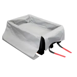 ThorPak Batterie 03 mit aufgeklapptem Swagbag